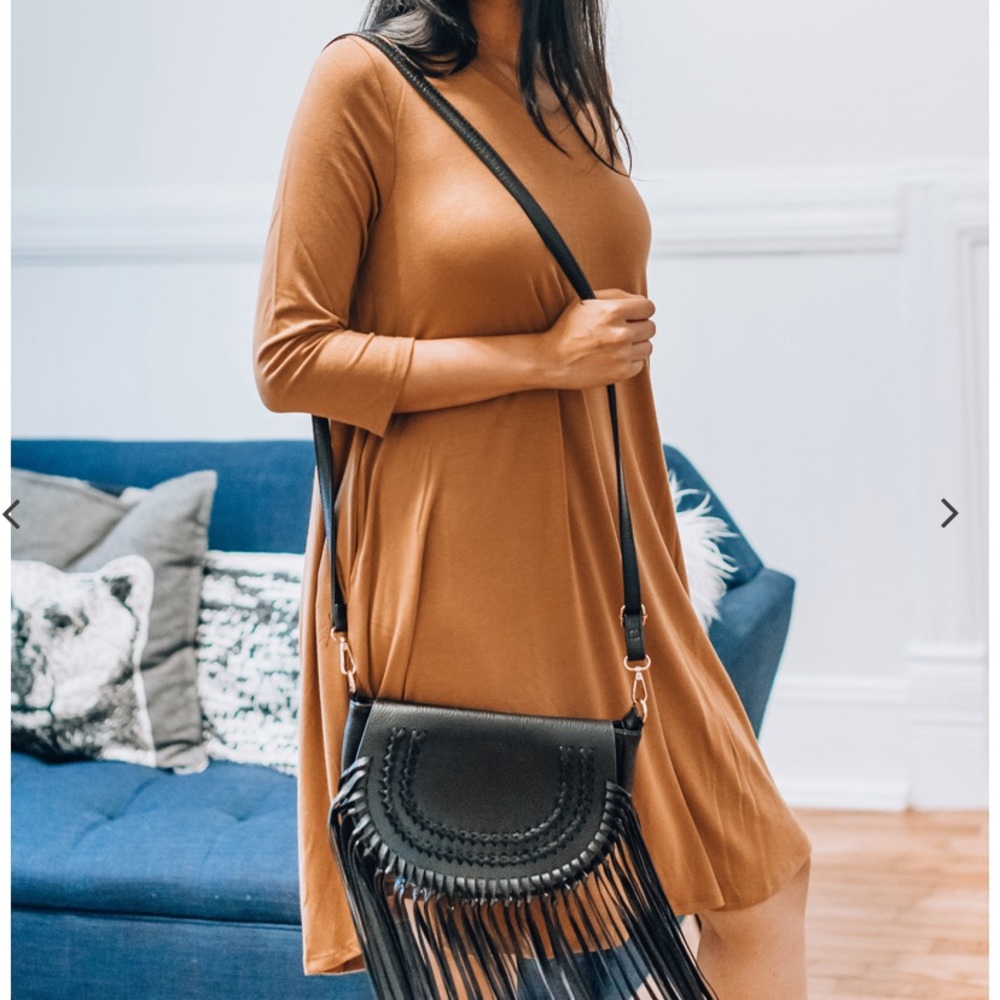 Zenana tan dress